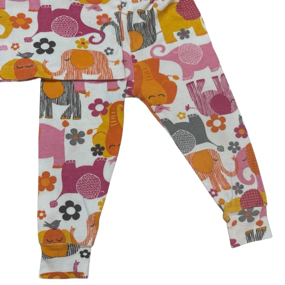 Carters Pajamas 2 Piece Matching Set Baby Girl 12 Months - Picture 3 of 3